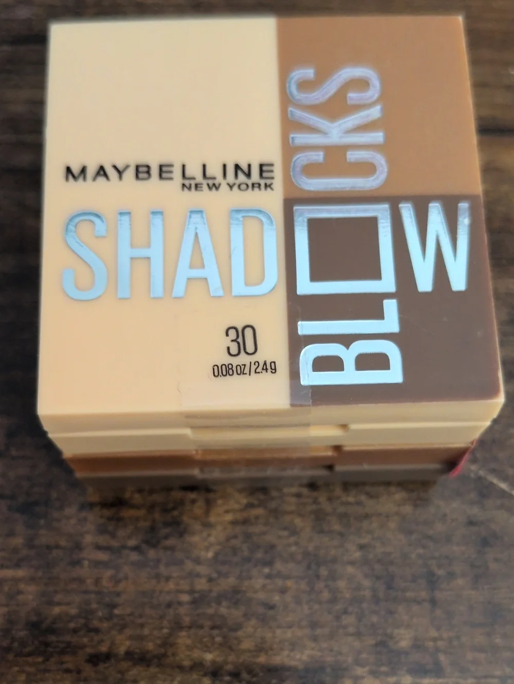 Maybelline New York Shadow Blocks Eyeshadow - Beige & Brown (30) New